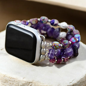 Royal Amethyst Stretch Apple Watch Armband