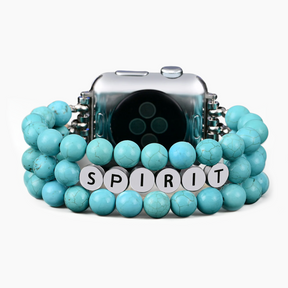 Bracelet Apple Watch Inspiration Esprit Turquoise