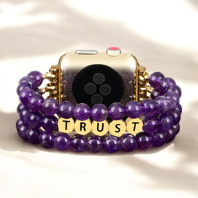Amethyst Trust Inspiration Apple Watch Armband