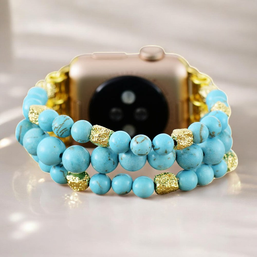 Bracelet extensible Turquoise Dream pour Apple Watch